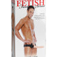 Fetish Fantasy Series Vibrating Hollow Strap-On - Flesh - 10in