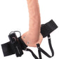 Fetish Fantasy Series Vibrating Hollow Strap-On Dildo and Adjustable Harness with Remote Control