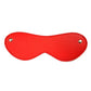 Fetish Play Blindfold Vegan Leather - Red