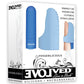 Fingerlicious Rechargeable Bullet with Silicone Clitoral Stimulation Finger Sleeve - Blue