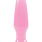 Firefly Pleasure Plug Butt Plug - Glow In The Dark/Pink