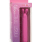 First Time Rechargeable Silicone Flicker Rabbit Vibrator - Pink
