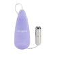 First Time Satin Teaser Bullet with Remote Control - Purple
