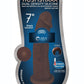 Fleshstixxx Dual Density Silicone Bendable Dong - Chocolate - 7in