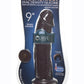 Fleshstixxx Dual Density Silicone Bendable Dong - Chocolate - 9in