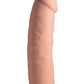 Fleshstixxx Dual Density Silicone Bendable Dong - Vanilla - 9in