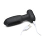 Flickers Bum Flick Flicking and Vibrating Rechargeable Silicone Butt Plug with Remote