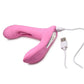 Flickers G-Flick Flicking G-Spot Rechargeable Silicone Vibrator with Remote