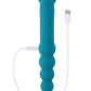 Flip Flop Rechargeable Silicone Dual End Vibrator
