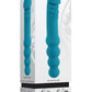 Flip Flop Rechargeable Silicone Dual End Vibrator - Blue