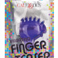Foil Pack Vibrating Finger Teaser - Purple