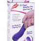 Frisky 7x Finger Bang'her Pro Silicone Rechargeable Finger Vibrator - Purple