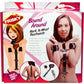 Frisky Bound Around Neck to Wrist Restraints - Black