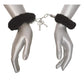 Frisky Caught In Candy Black Furry Cuffs