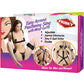 Frisky Easy Access Thigh Sling with Wrist Cuffs - Black