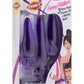 Frisky Fanny Fiddlers 3 Piece Finger Rimmer Set + Vibrating Bullet - Purple