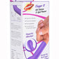 Frisky Finger It 10x Silicone Rechargeable G-Spot Pleaser Vibrator - Purple