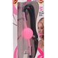Frisky Glow Gag Glow In The Dark Silicone Ball Gag - Glow In The Dark/Pink