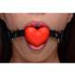 Frisky Heart Beat Silicone Heart Shaped Mouth Gag