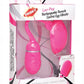 Frisky Luv-Pop Rechargeable Remote Control Egg Vibrator - Pink