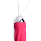 Frisky Raspberry Twirl 36x Swirled Silicone Rechargeable Vibrating Remote Control Egg