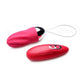 Frisky Raspberry Twirl 36x Swirled Silicone Rechargeable Vibrating Remote Control Egg