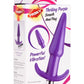 Frisky Thrilling Purple Smooth Anal Plug - Purple