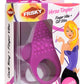 Frisky Versa Tingler Finger Vibrator and Clit Stimulator - Purple