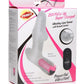 Frisky Vibrating Rechargeable Love Tunnel with Remote Control - Clear