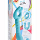 Frisky Yass Vibe Dual Ended Silicone Rechargeable Vibrator - Teal