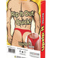 Fundies Unzip It Thong with Rose Petals