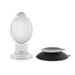 Gender X Crystal Ball Glass Plug