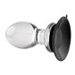 Gender X Crystal Ball Glass Plug