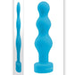 Gender X Plugged Up Rechargeable Silicone Anal Beads - Blue