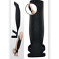 Gender X Rocketeer Rechargeable Silicone Penis Sleeve - Black
