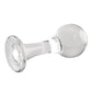 Gender X The Baller Glass Anal Plug