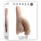 Gender X Tpe Packer Dildo - Vanilla - 4in