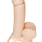 Get It On Inflatable Strap-On Penis - Vanilla - 21in
