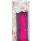 Gia Curved Pleaser Silicone Rechargeable Vibrator - Pink
