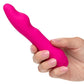 Gia Curved Pleaser Silicone Rechargeable Vibrator