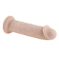 Girthy Vibrating Rechargeable Silicone Dildo