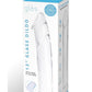 Glas Dildo Glass with Veins and Flat Base - Clear - 12in
