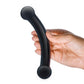 Glas Double Bull Black Dildo