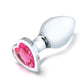 Glas Heart Jewel Glass Anal Training