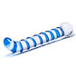 Glas Mr. Swirly G-Spot Glass Textured Dildo