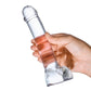 Glas Realistic Curved Glass G-Spot Dildo
