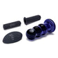 Glas Rechargeable Remote Controlled Vibrating Glass Beaded Buttplug