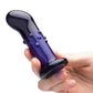 Glas Rechargeable Remote Controlled Vibrating Glass Dotted G-Spot/P-Spot Plug
