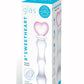 Glas Sweetheart Dildo - Clear/Pink