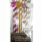 Glitterati Boobie Party Tall Party Straws - Assorted Color/Assorted Colors - 8 Per Pack